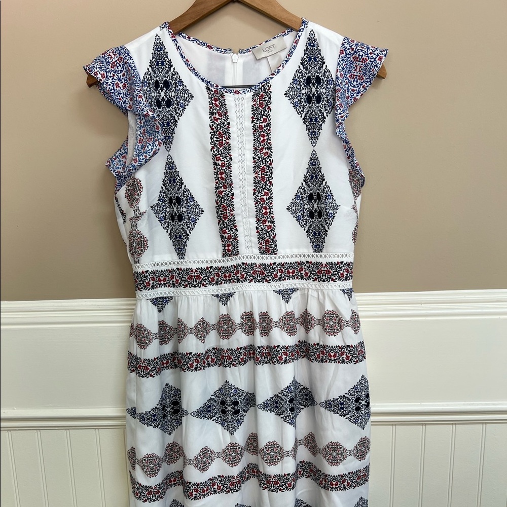 Loft Medallion Dress - XS